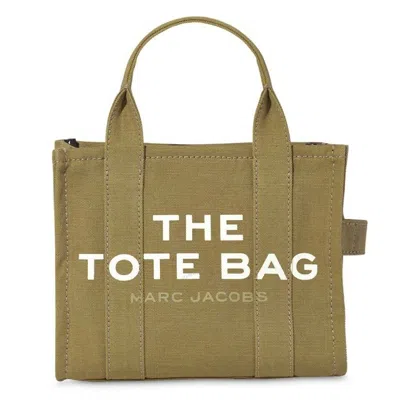 MARC JACOBS MARC JACOBS THE SMALL LOGO TOTE BAG - GREEN