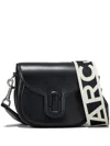 Marc Jacobs Small The Saddle Crossbody Bag In Calf Leather In Black