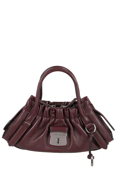 Marc Jacobs The Small Satchel In Burgundy