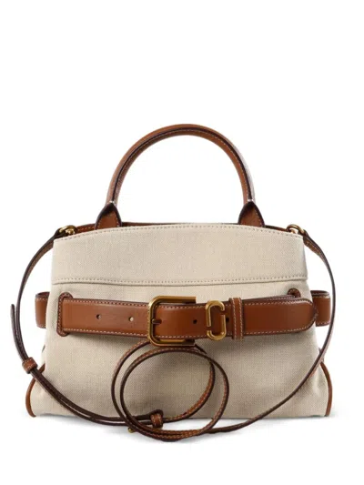 Marc Jacobs "the Small Satchel Dakota "canvas Bag In Beige