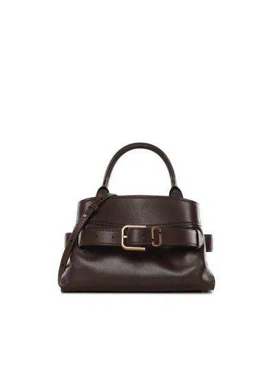 Marc Jacobs The Small Satchel Leather Bag In Brown