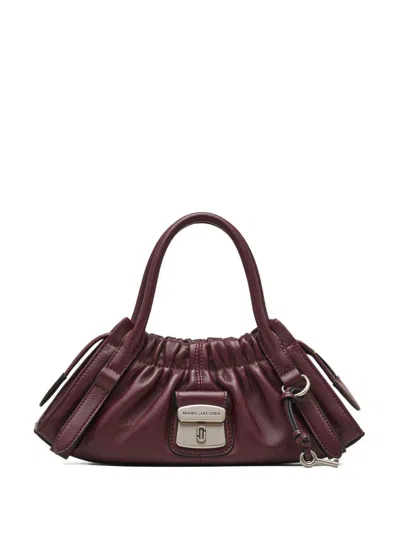 MARC JACOBS MARC JACOBS THE SMALL SATCHEL LEATHER SHOULDER BAG