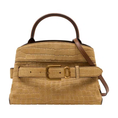 Marc Jacobs The Small Satchel Purse -  - Leather - Beige In Red