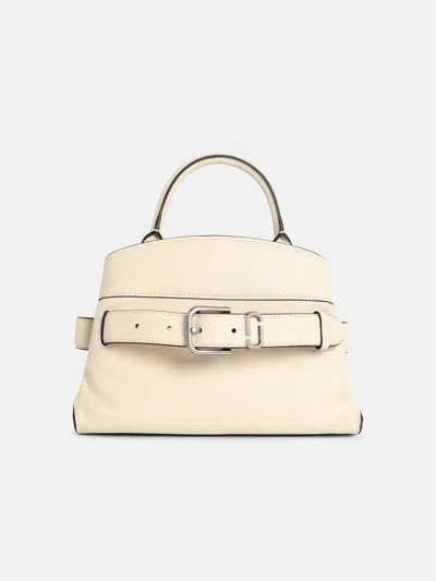 Marc Jacobs 'the Small Satchel' White Leather Bag