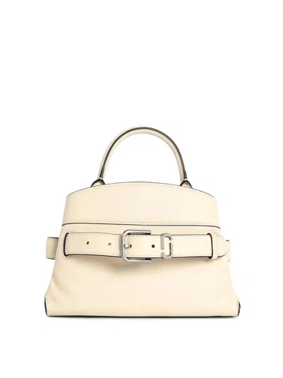 Marc Jacobs The Small Satchel White Leather Bag