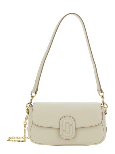 Marc Jacobs The Small Shoulder Bag In Cloud White