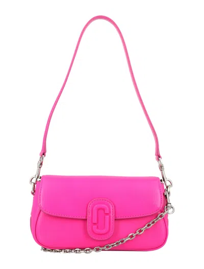 Marc Jacobs The Small Shoulder Bag In Hot Pink