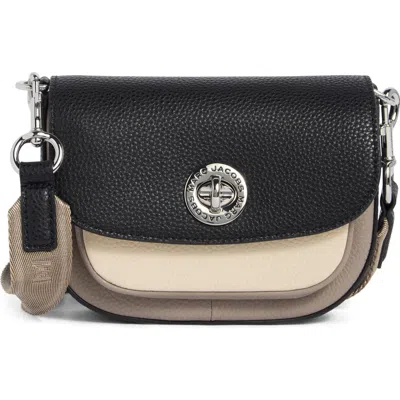 Marc Jacobs The Small Signet Turnlock Colorblock Saddle Bag