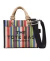 Marc Jacobs The Small Stripe Mesh Rope Tote Bag In Multi