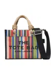Marc Jacobs The Small Stripe Mesh Rope Tote Bag In Multi