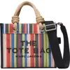 Marc Jacobs The Small Stripe Mesh Tote In Multi
