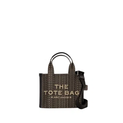 Marc Jacobs The Small Tote - Cotton - Beige In Grey