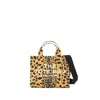 Marc Jacobs Cheetah Medium Tote Bag In Yellow