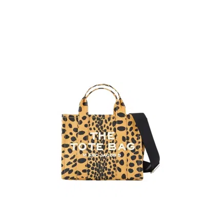 MARC JACOBS MARC JACOBS THE SMALL TOTE - COTTON - CHEETAH