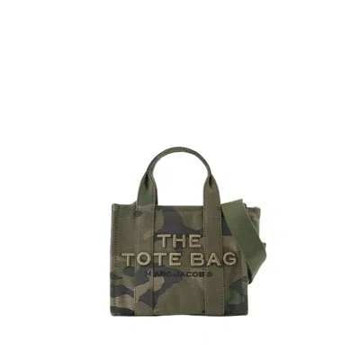 Marc Jacobs The Small Tote - Cotton - Printed In Grey