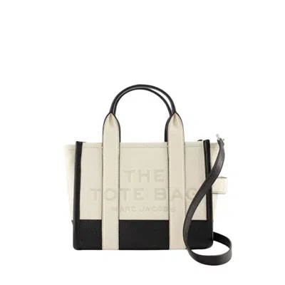 Marc Jacobs The Small Tote - Leather - Ivory In Neutrals