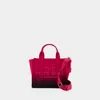 Marc Jacobs The Small Tote -  - Cotton - Black/pink In Black