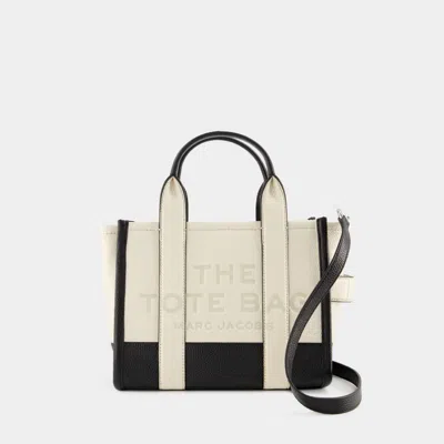 MARC JACOBS THE SMALL TOTE - MARC JACOBS - LEATHER - IVORY