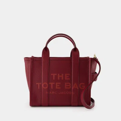 Marc Jacobs The Small Tote -  - Cuir - Rouge In Red