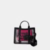 Marc Jacobs The Small Tote -  - Pvc - Black In Black
