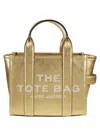 Marc Jacobs Metallic Finish Cow Leather Shopper Bag
