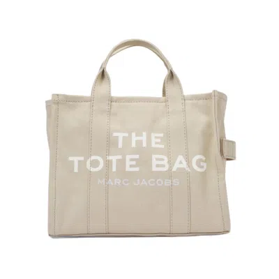 Marc Jacobs The Small Tote Bag- Beige - Cotton In Neutrals