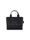 Marc Jacobs 'the Mini Tote Bag' Black Shoulder Bag With Logo In Black