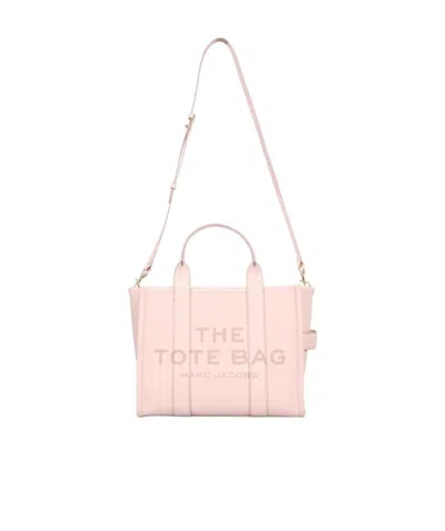 Marc Jacobs Logo Shoulder Bag In Pink