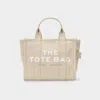 Marc Jacobs Medium Beige Canvas Tote Bag In Beige