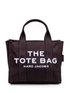 Marc Jacobs The Small Tote Bag Canvas In Black