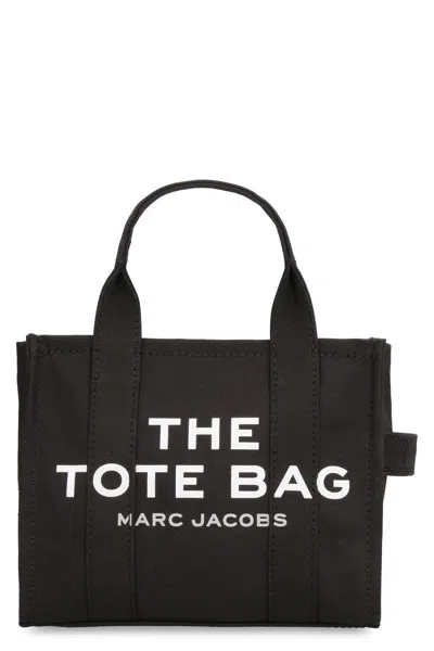 Marc Jacobs The Small Tote Bag Canvas In Black