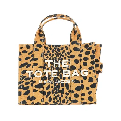 Marc Jacobs 'the Small Tote Bag' Cheetah Canvas Bag In Multicolor