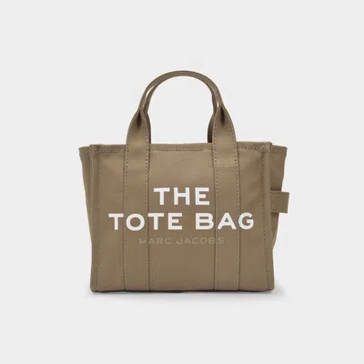 Marc Jacobs The Small Tote Bag Canvas In Mud