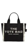 Marc Jacobs The Small Tote Bag In Black Canvas