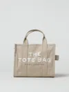 Marc Jacobs Beige Canvas Small Tote Bag In Beige