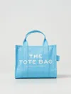Marc Jacobs The Small Tote Bag In Canvas In Gnawed Blue