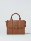 Marc Jacobs 'the Smalltote' Brown Shoulder Bag With Logo In Brown