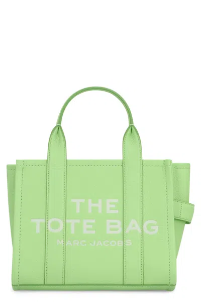 Marc Jacobs The Small Tote Bag Leather In Green