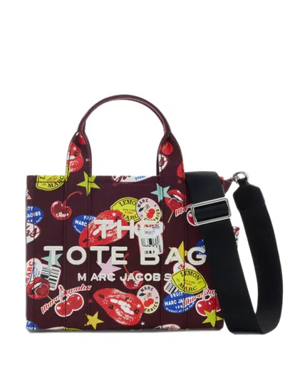 Marc Jacobs The Small Tote Bag In Burgundy