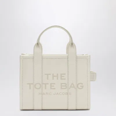 Marc Jacobs White Leather The Small Tote Bag