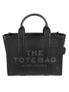 Marc Jacobs Women Black Leather Mini The Tote Bag Handbag In Black