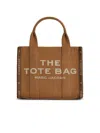 Marc Jacobs The Small Tote Brown Cotton Bag In Brown