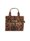 Marc Jacobs Cheetah Medium Tote Bag In Brown