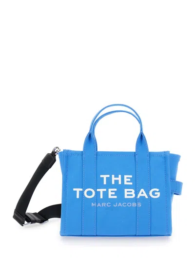 Marc Jacobs The Medium Tote Bag Canvas In Blue