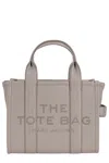 Marc Jacobs Taupe 'the Leather Small' Tote In Cement