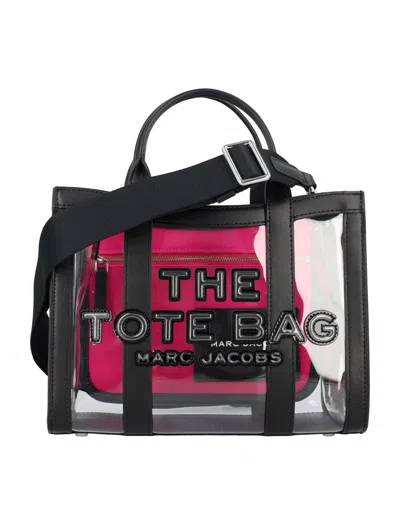 Marc Jacobs The Small Tote Clear In Black