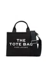 Marc Jacobs 'traveler Handbag' Black Mini Tote Bag With Logo In Black