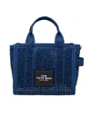 Marc Jacobs The Small Tote In Denim Bag In Blue