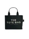 Marc Jacobs 'the Small Tote' Green Cotton Bag In Green