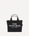 Marc Jacobs The Small Tote Green Cotton Bag In Black
